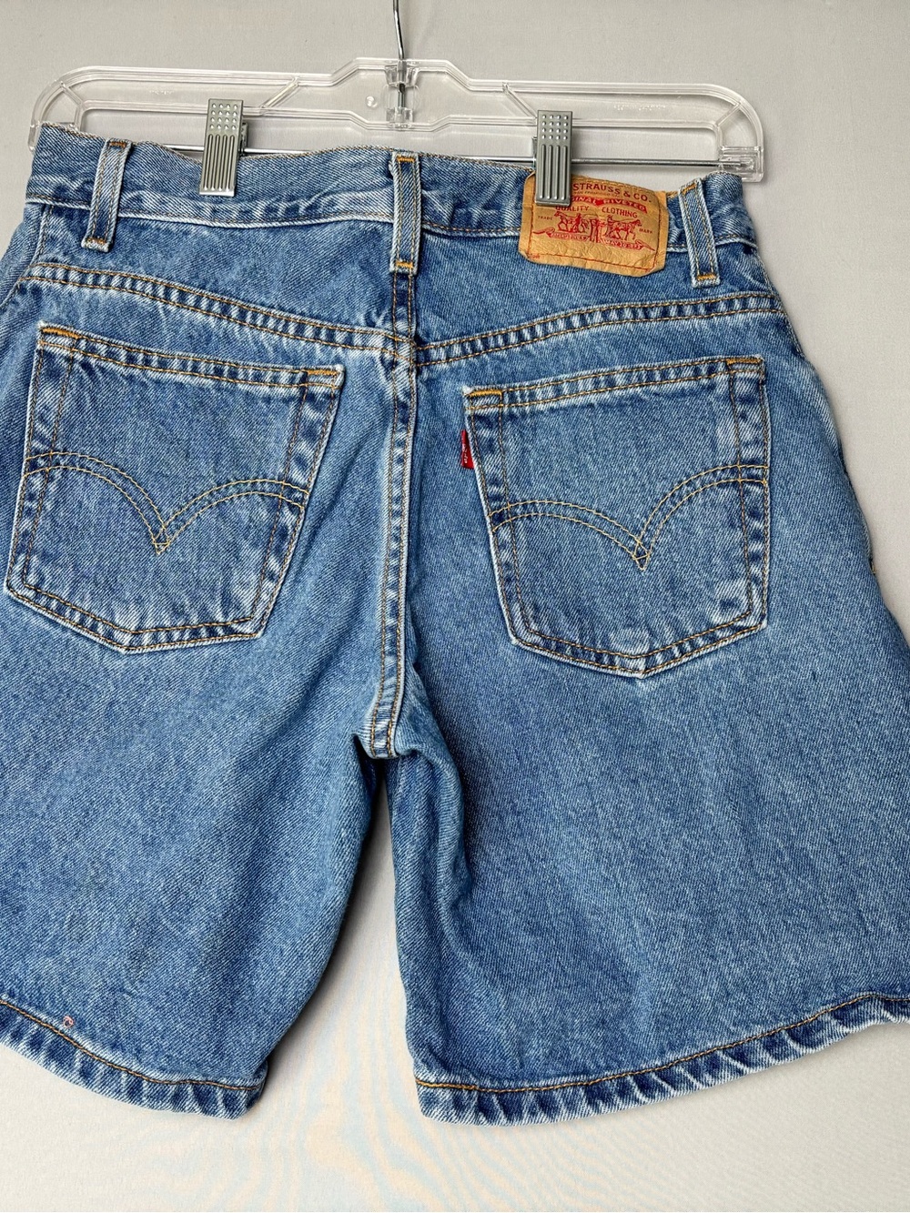 Levi's Women’s Size Miss-4 Shorts Denim Blue